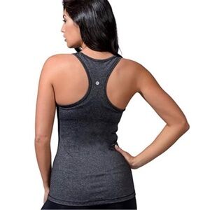 90 Degree By Reflex Charcoal Racerback Tank Top